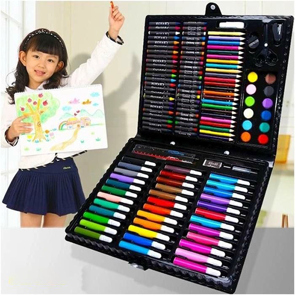 Hộp bút màu đa năng 135 chi tiết cho bé R100