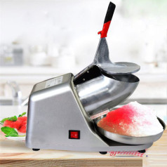 Máy bào đá tuyết 2 lưỡi xay siêu khoẻ công suất 500W