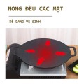 Chảo nướng đá gang size 34cm chống dính cực tốt 