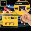Sạc bình ắc quy ô tô, xe máy thông minh tự ngắt điện khi đầy