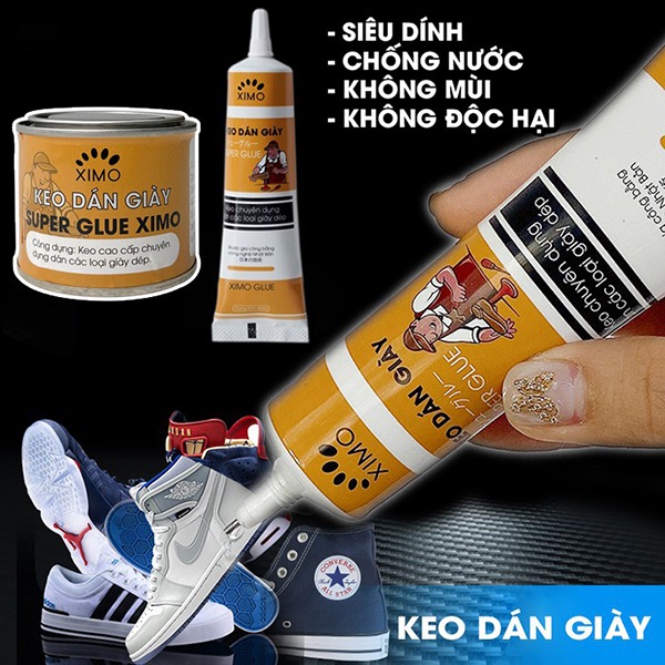 Keo dán giày thể thao XIMO KDG06 dùng nhiệt trong suốt H130