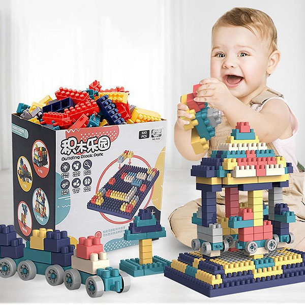 Bộ đồ chơi lego xếp hình 520 chi tiết phát triển trí tuệ cho bé BA670