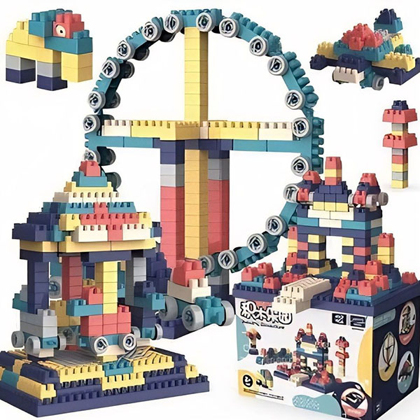 Bộ đồ chơi lego xếp hình 520 chi tiết phát triển trí tuệ cho bé BA670