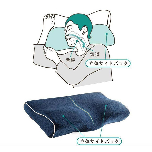 Gối ngủ cao su non mềm mại Nhật Bản N138